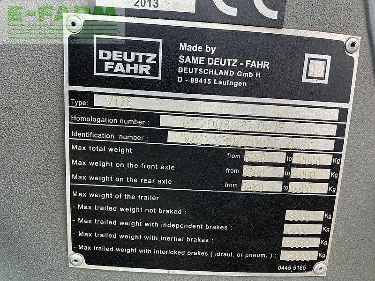 Traktor Türe ait Deutz-Fahr deutz agrotron ttv430 met brede wielen, Gebrauchtmaschine içinde gg VEGHEL (resim 3)