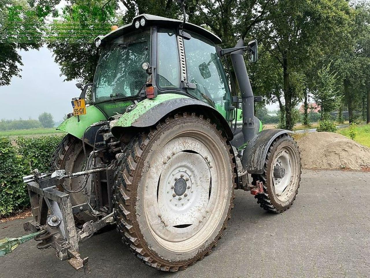 Traktor des Typs Deutz-Fahr deutz agrotron ttv430 met brede wielen, Gebrauchtmaschine in gg VEGHEL (Bild 8)