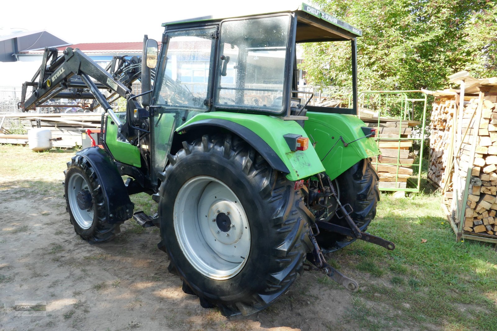 Traktor Türe ait Deutz-Fahr DX 3.50 Allr. mit Stoll Frontlader H.G. Guter Zustand!, Gebrauchtmaschine içinde Langenzenn (resim 12)