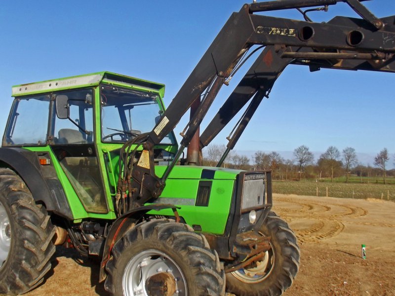 Traktor des Typs Deutz-Fahr DX 4.50 +Frontlader, Gebrauchtmaschine in Mittelsdorf (Bild 1)