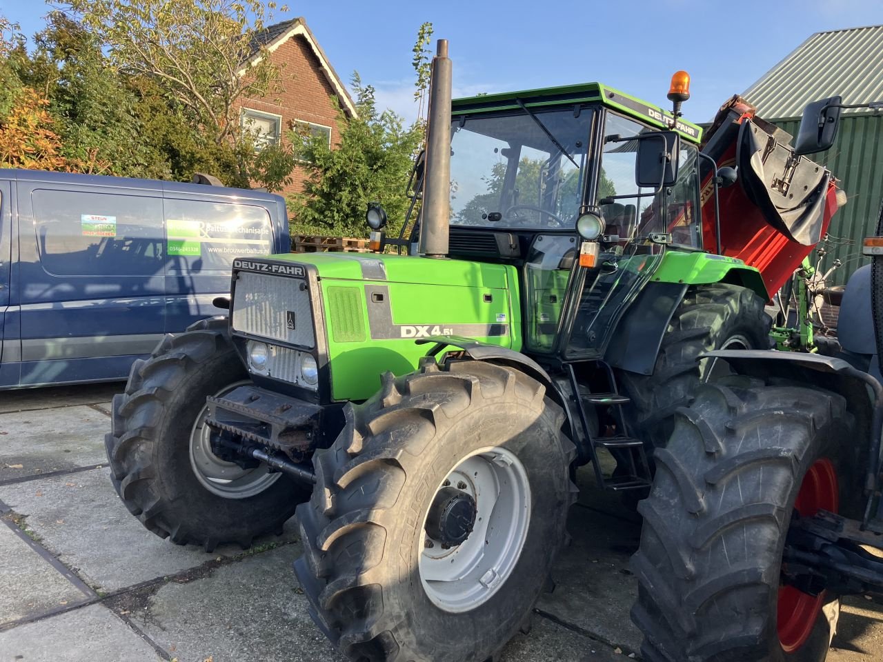 Traktor van het type Deutz-Fahr DX 4.51, Gebrauchtmaschine in Kockengen (Foto 1)