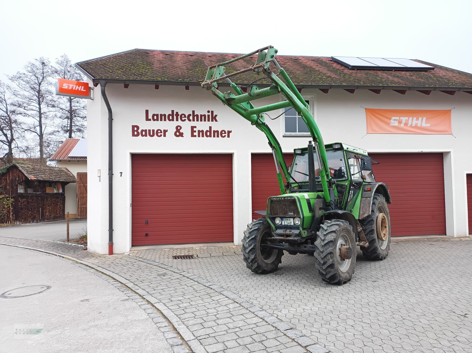 Traktor des Typs Deutz-Fahr DX 86 A, Gebrauchtmaschine in Abenberg (Bild 2)