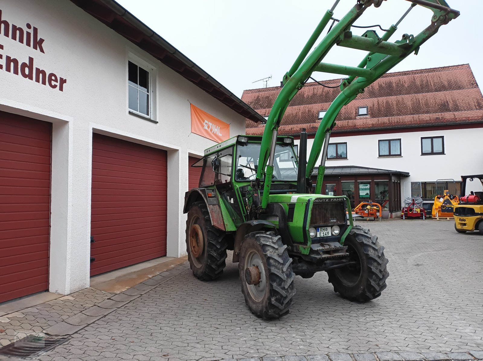 Traktor des Typs Deutz-Fahr DX 86 A, Gebrauchtmaschine in Abenberg (Bild 3)