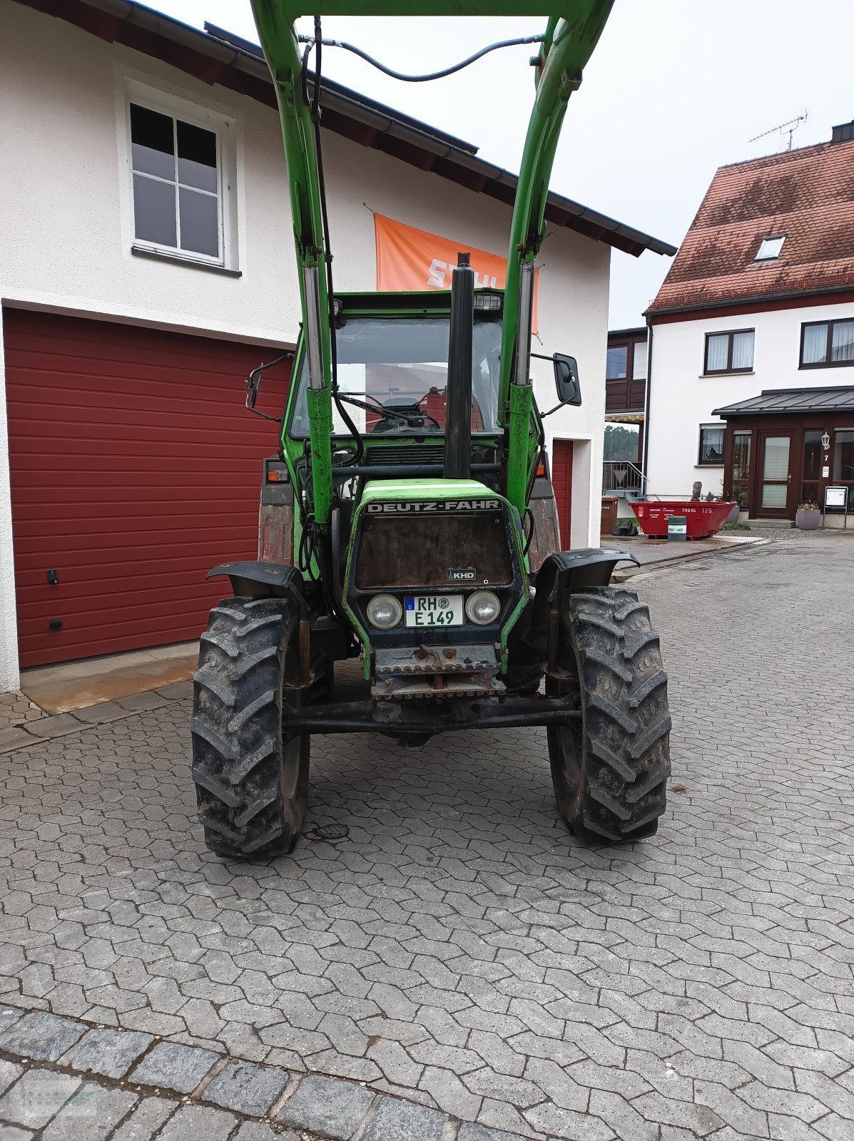 Traktor des Typs Deutz-Fahr DX 86 A, Gebrauchtmaschine in Abenberg (Bild 4)