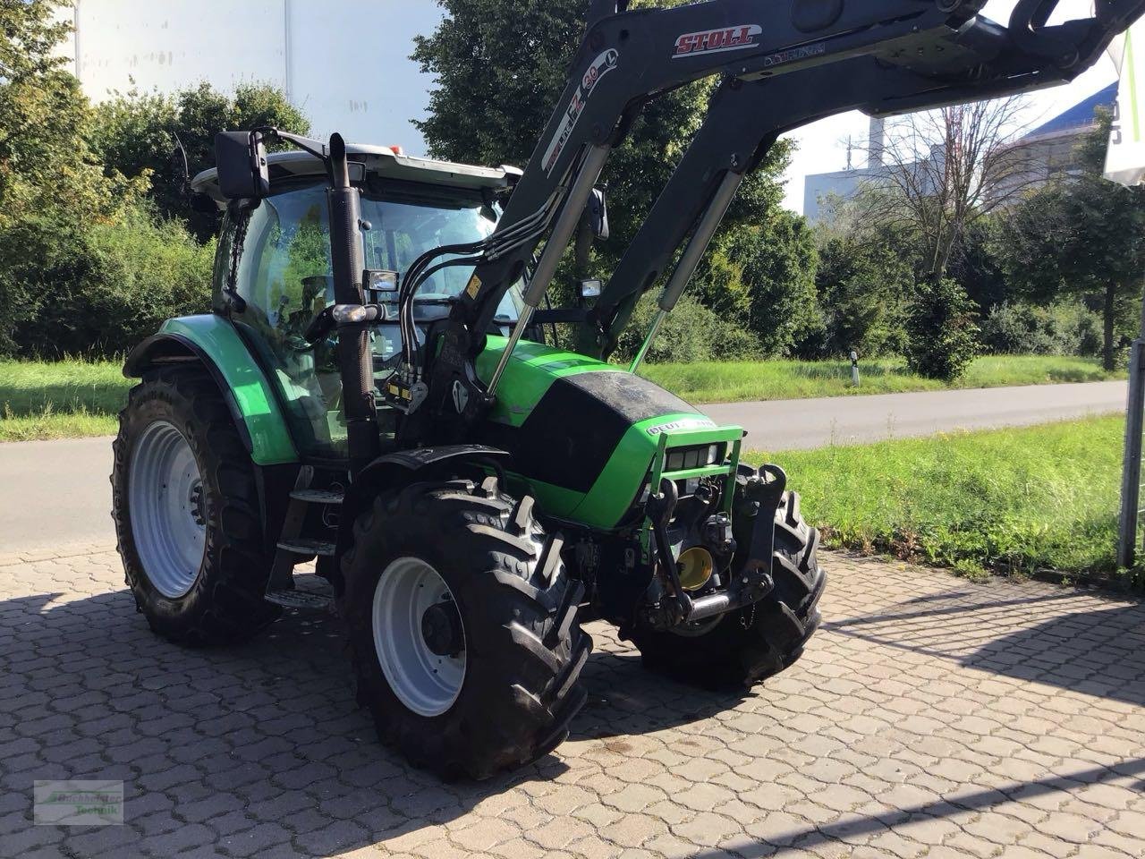 Traktor typu Deutz-Fahr K 410 FL FZ 50km/h, Gebrauchtmaschine w Nordstemmen (Zdjęcie 2)