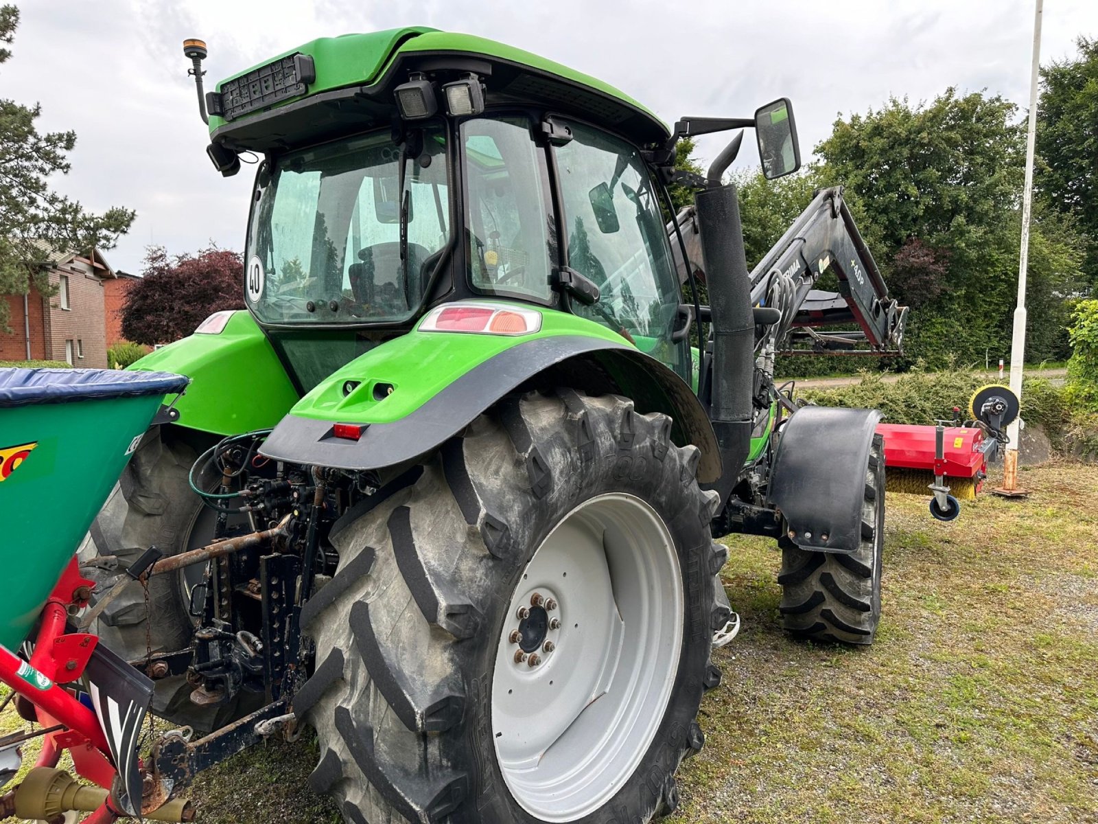 Traktor typu Deutz-Fahr K110, Gebrauchtmaschine w Elmenhorst-Lanken (Zdjęcie 4)