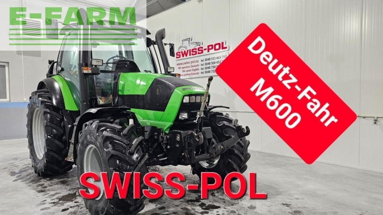 Traktor του τύπου Deutz-Fahr m600, Gebrauchtmaschine σε MORDY (Φωτογραφία 1)