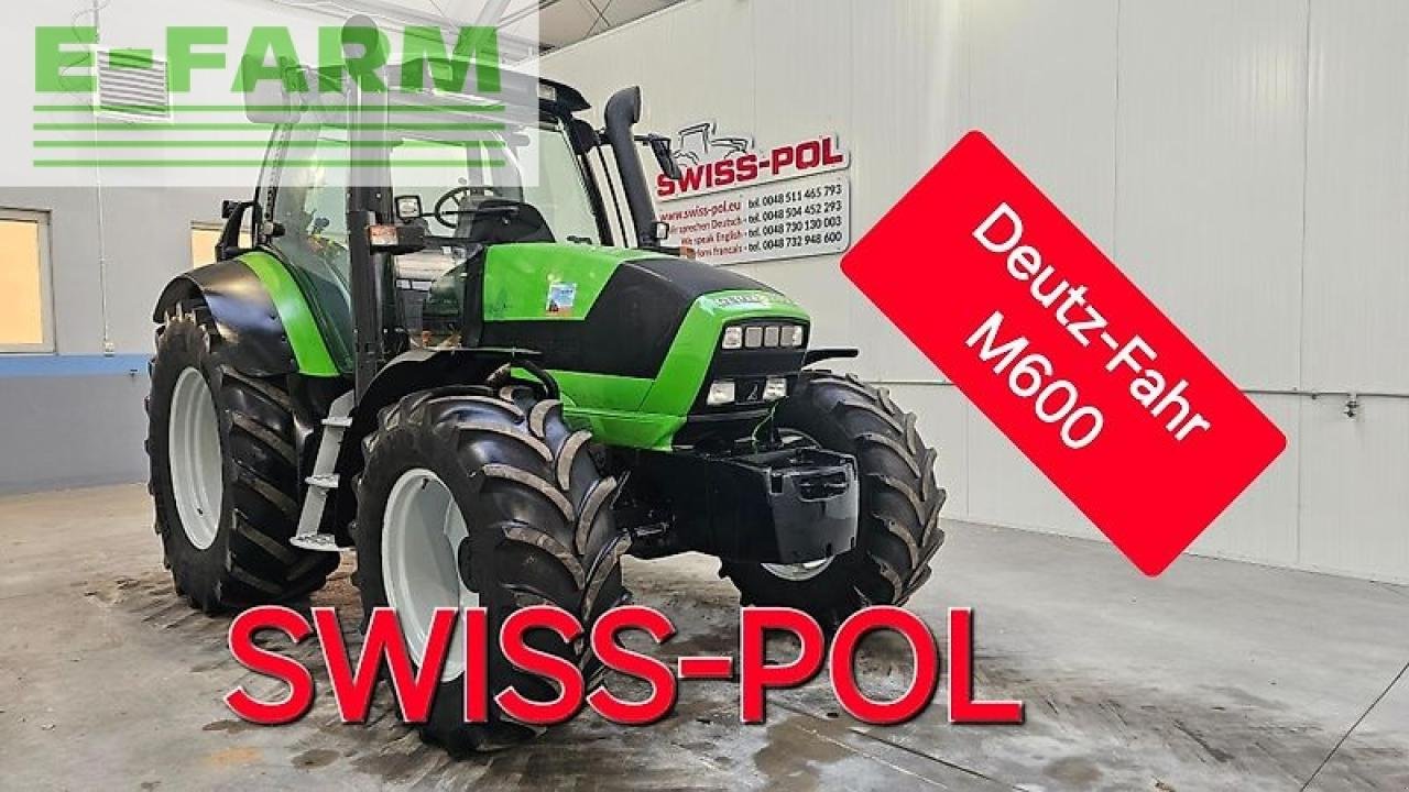 Traktor typu Deutz-Fahr m600, Gebrauchtmaschine w MORDY (Zdjęcie 1)