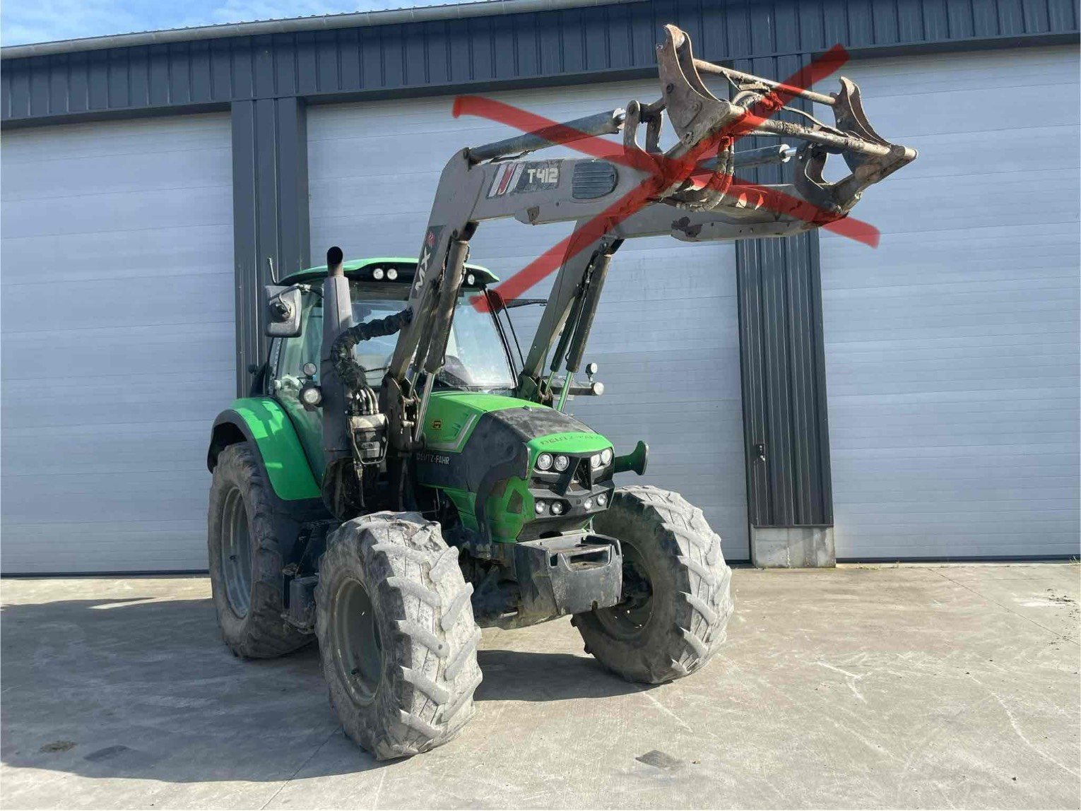 Traktor tip Deutz-Fahr Tracteur agricole SERIE6AGROTRON 6130.4 Deutz-Fahr, Gebrauchtmaschine in SAINT CLAIR SUR ELLE (Poză 4)