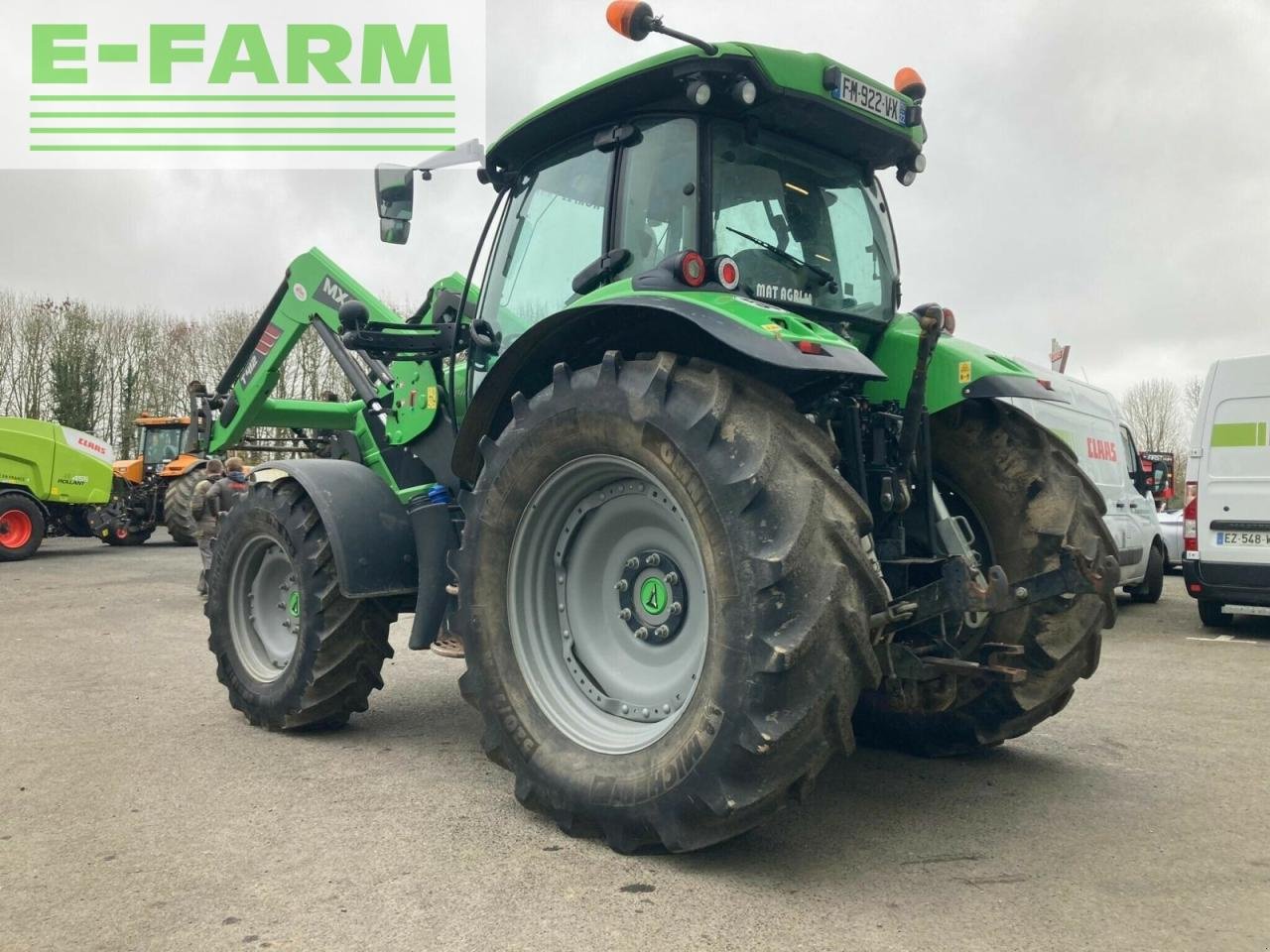 Traktor от тип Deutz-Fahr ttv 6140.4, Gebrauchtmaschine в PLOUIGNEAU (Снимка 2)