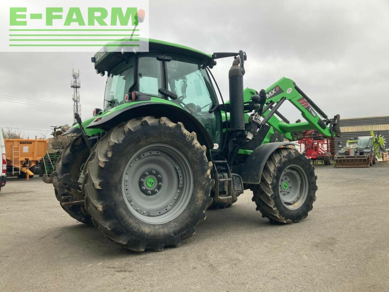 Traktor typu Deutz-Fahr ttv 6140.4, Gebrauchtmaschine v PLOUIGNEAU (Obrázek 4)