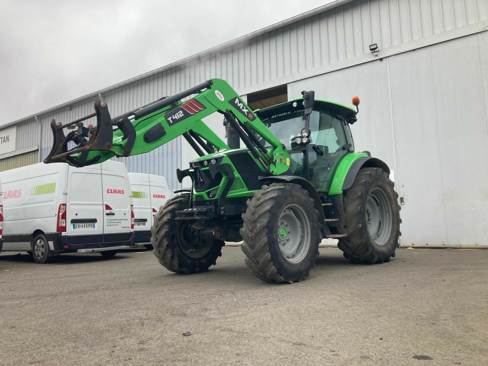 Traktor typu Deutz-Fahr TTV 6140.4, Gebrauchtmaschine v PLOUIGNEAU (Obrázek 1)