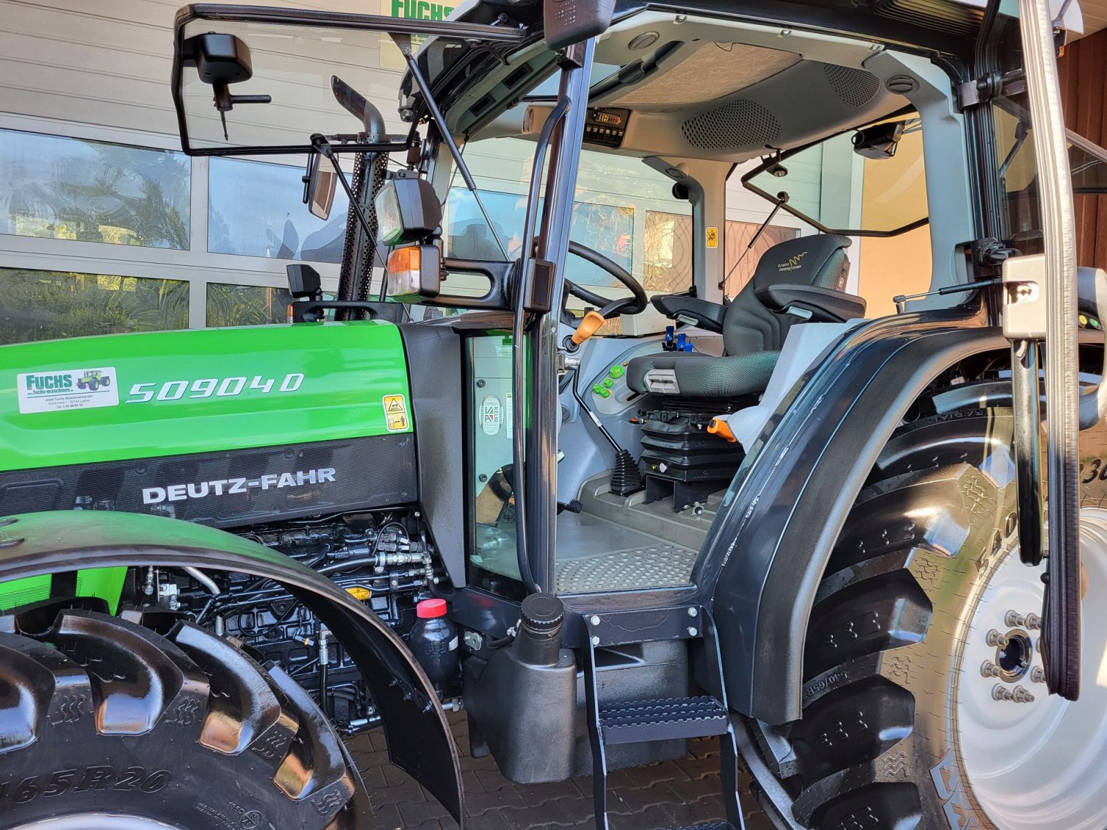 Traktor tipa Deutz 5090.4D mit Fronthydraulik, Frontzapfwelle, DL, Klima, Gebrauchtmaschine u Laaber (Slika 4)