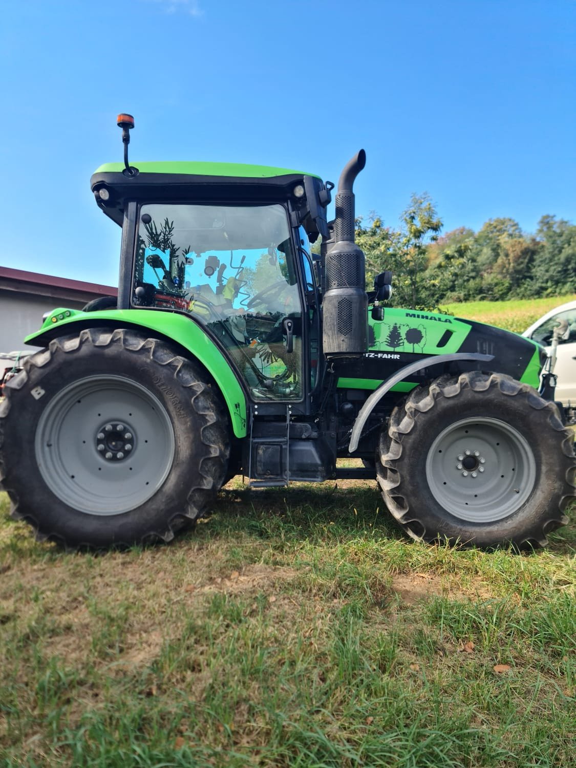 Traktor Türe ait Deutz 5105 STAGE V, Gebrauchtmaschine içinde Sinnersdorf (resim 5)