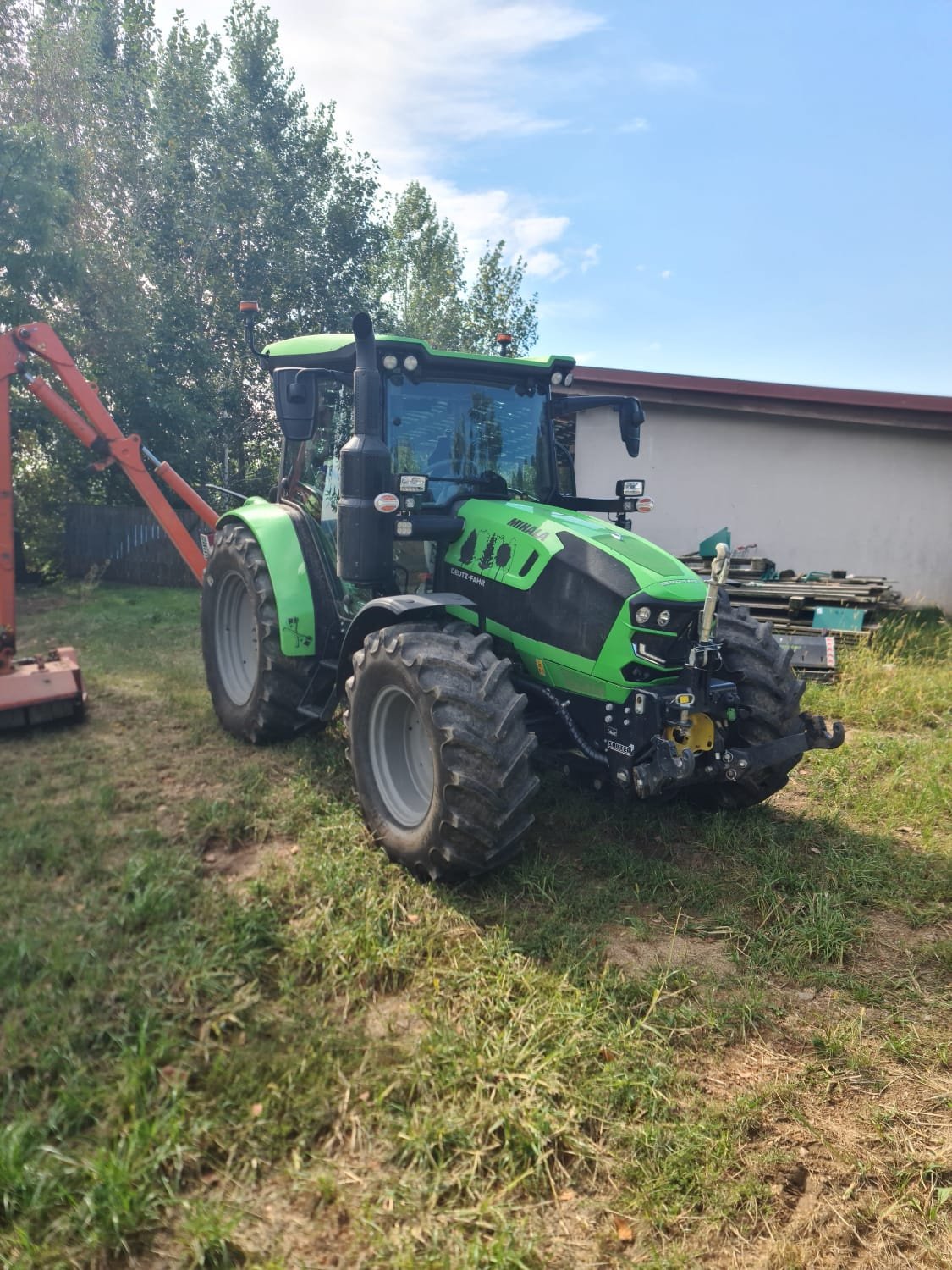 Traktor Türe ait Deutz 5105 STAGE V, Gebrauchtmaschine içinde Sinnersdorf (resim 6)