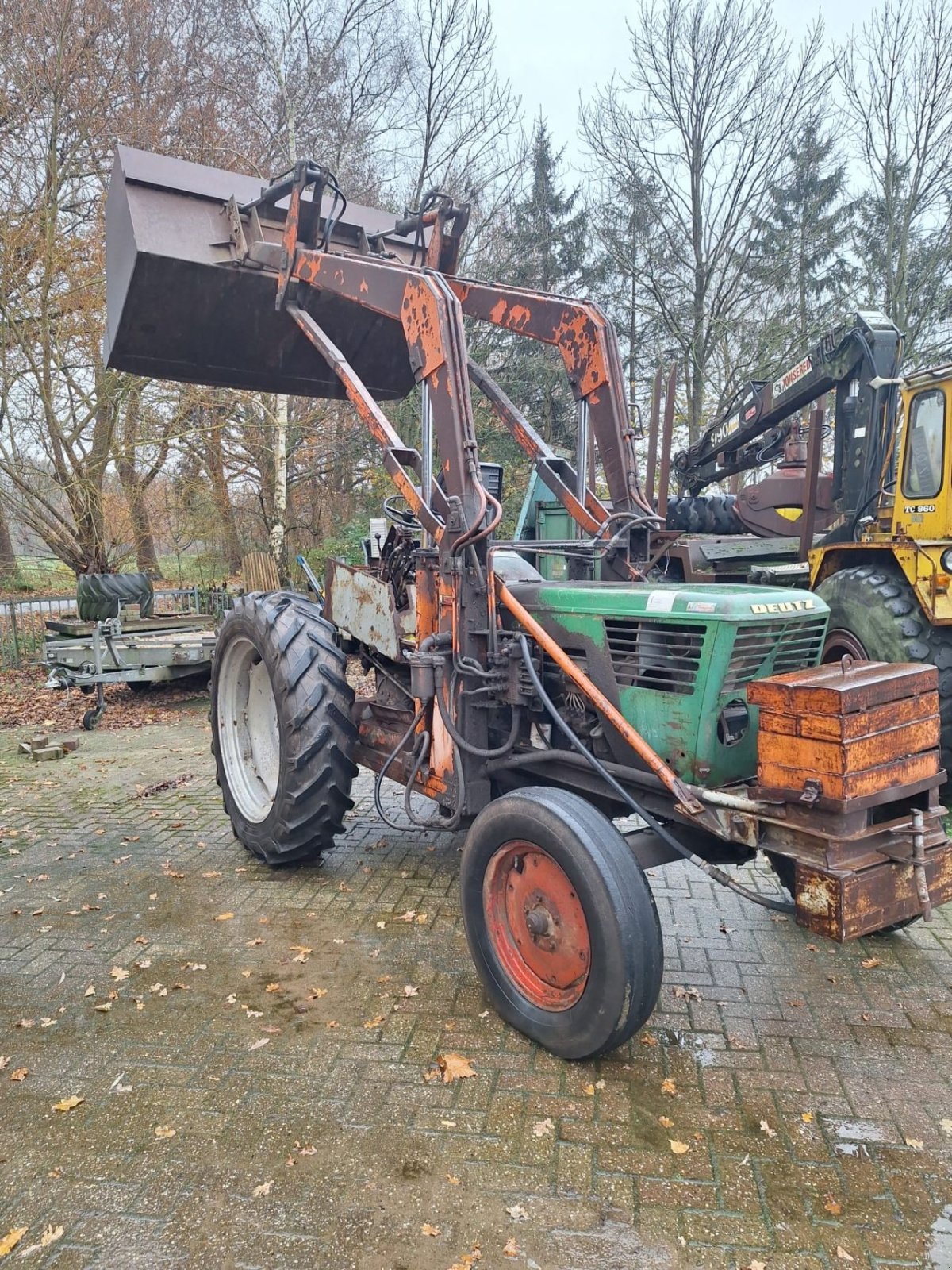 Traktor Türe ait Deutz 6006, Gebrauchtmaschine içinde Nieuw Wehl (resim 1)