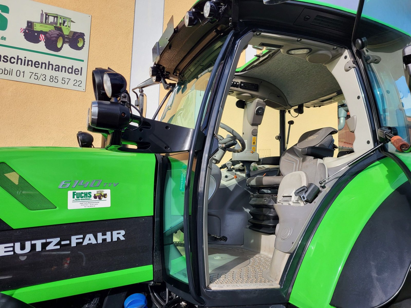 Traktor типа Deutz 6140 TTV "Top Zustand", Gebrauchtmaschine в Laaber (Фотография 4)