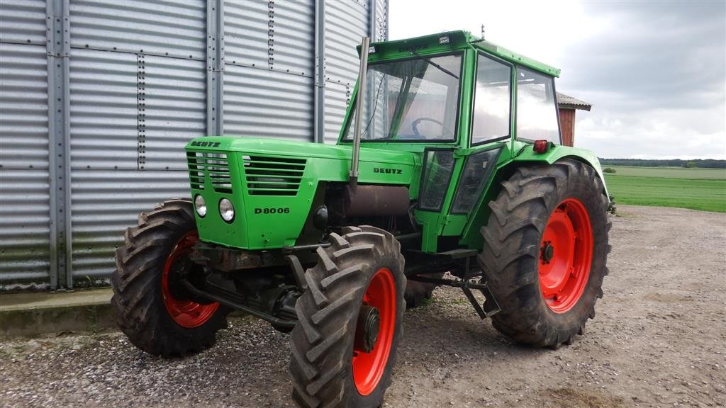 Traktor Türe ait Deutz 8006 4 wd, Gebrauchtmaschine içinde Hobro (resim 1)