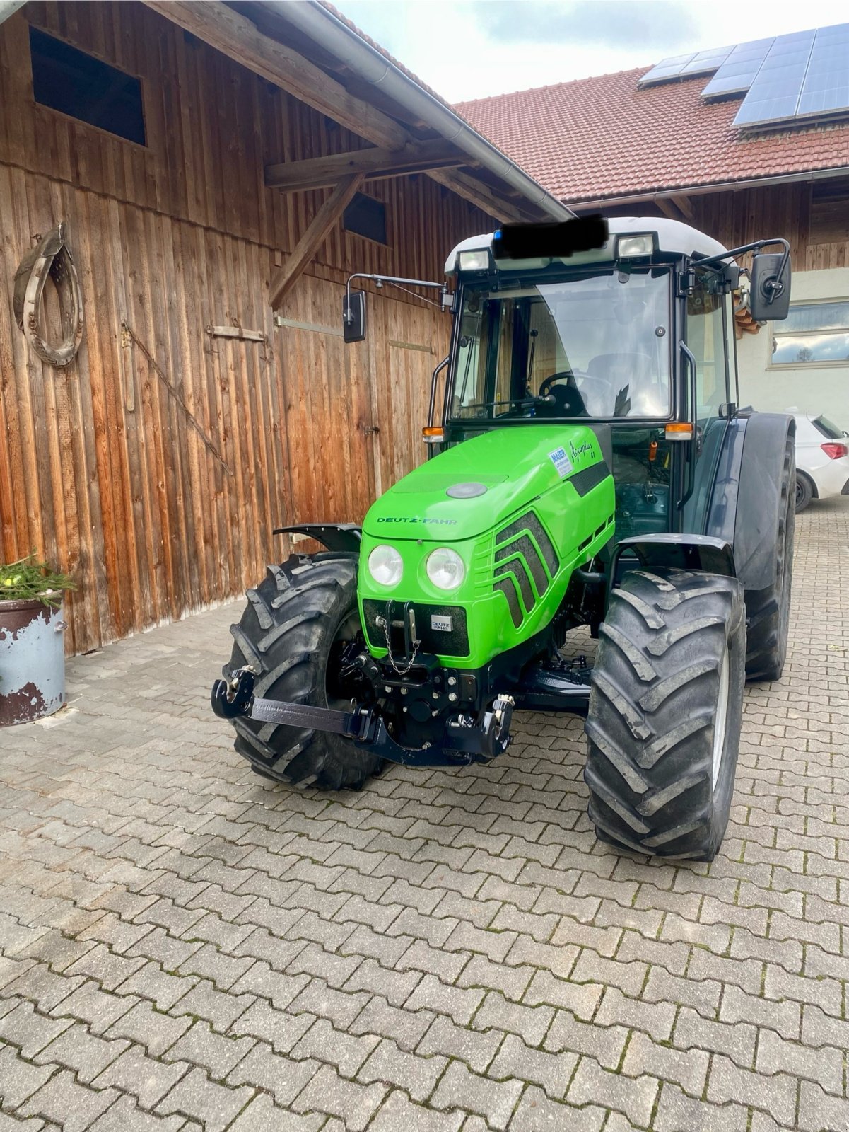 Traktor des Typs Deutz Agroplus 87, Gebrauchtmaschine in Guteneck (Bild 1)