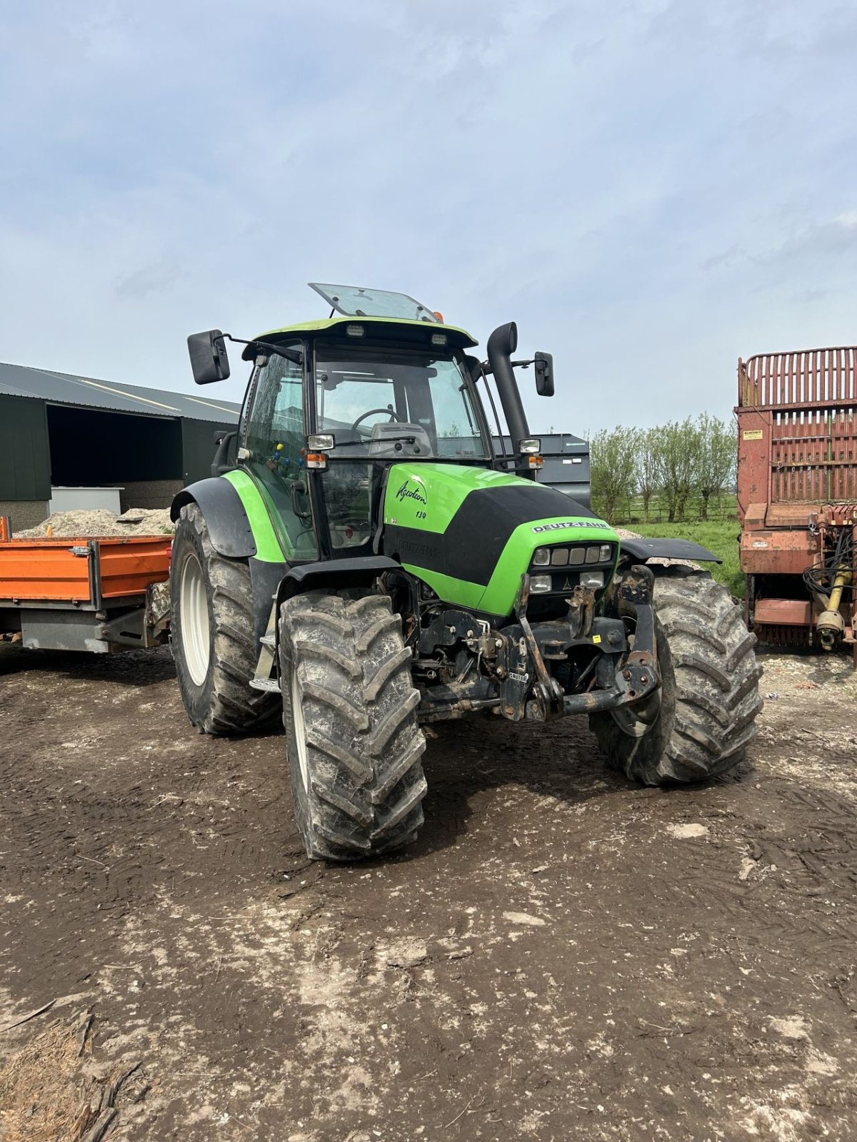 Traktor Türe ait Deutz Agrotron 130, Gebrauchtmaschine içinde Kwadijk (resim 1)