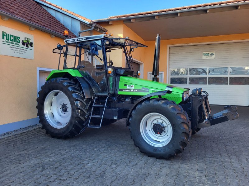 Traktor a típus Deutz AgroXtra 6.07 DX mit Fronthydraulik, Gebrauchtmaschine ekkor: Laaber