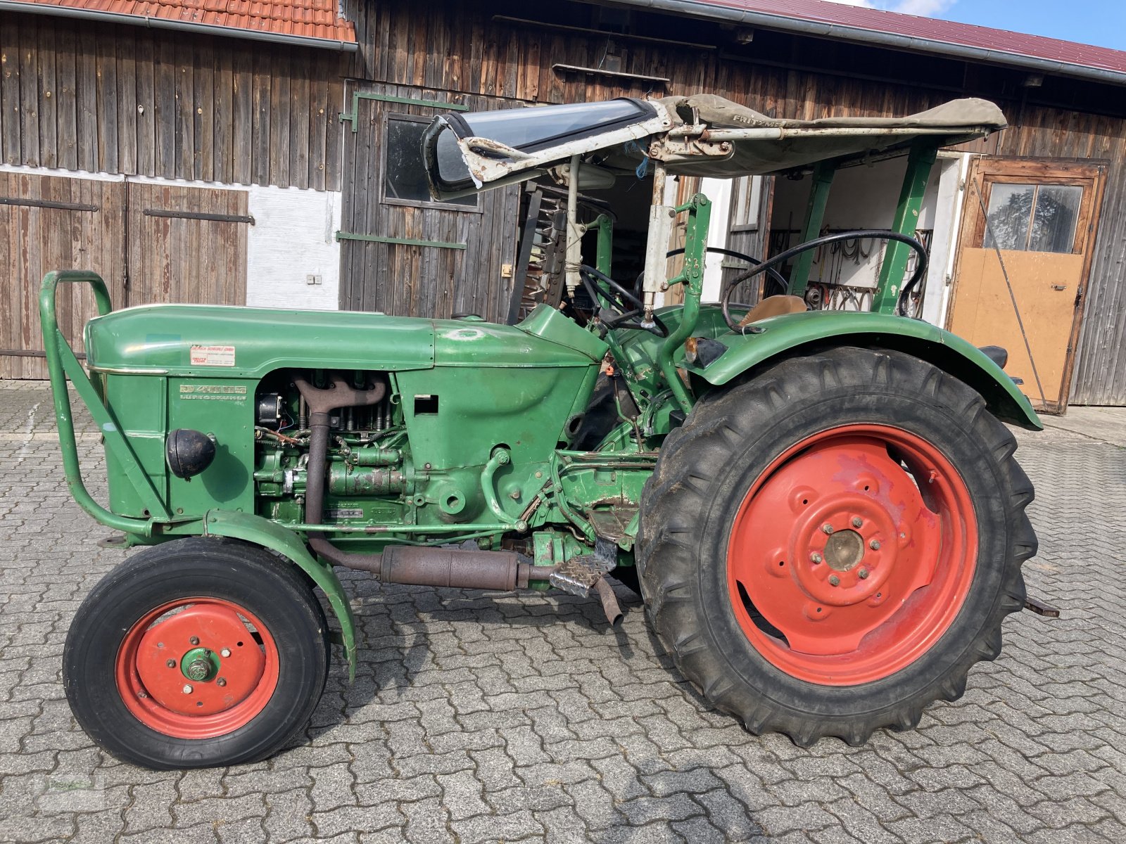 Traktor van het type Deutz D 4005, Gebrauchtmaschine in Beilngries (Foto 2)