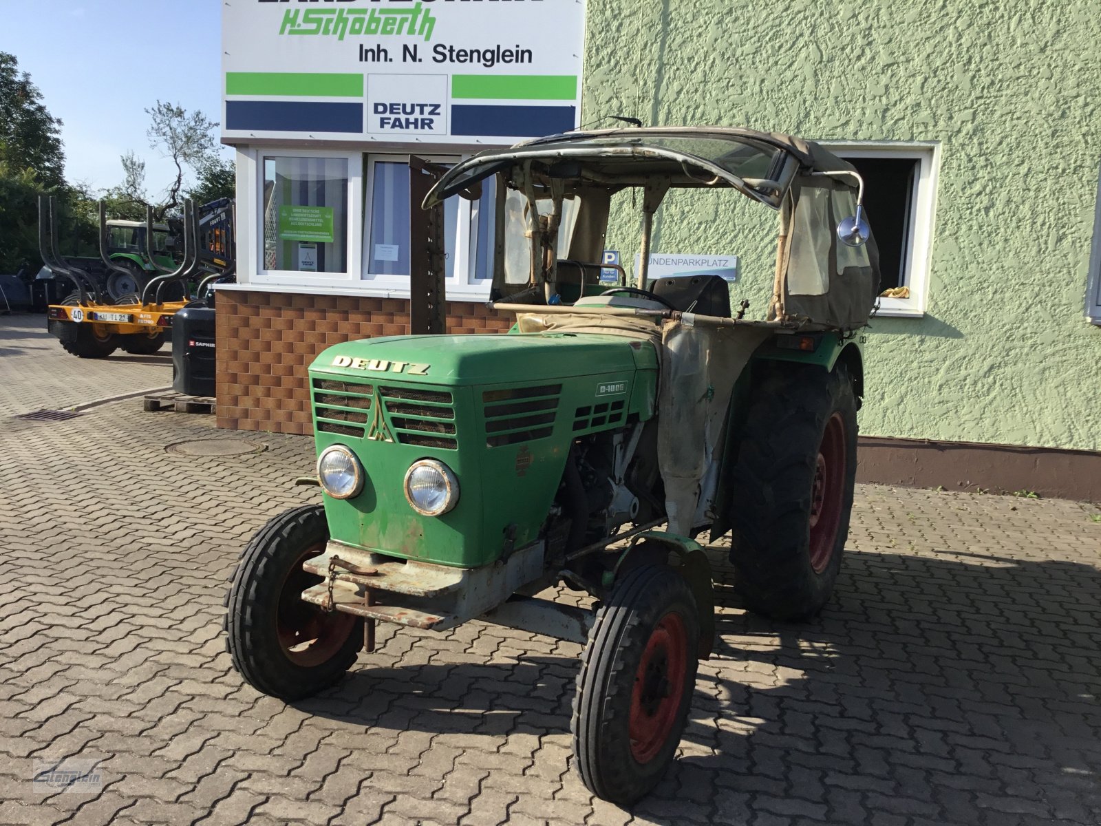 Traktor Türe ait Deutz D 4006, Gebrauchtmaschine içinde Kasendorf (resim 3)