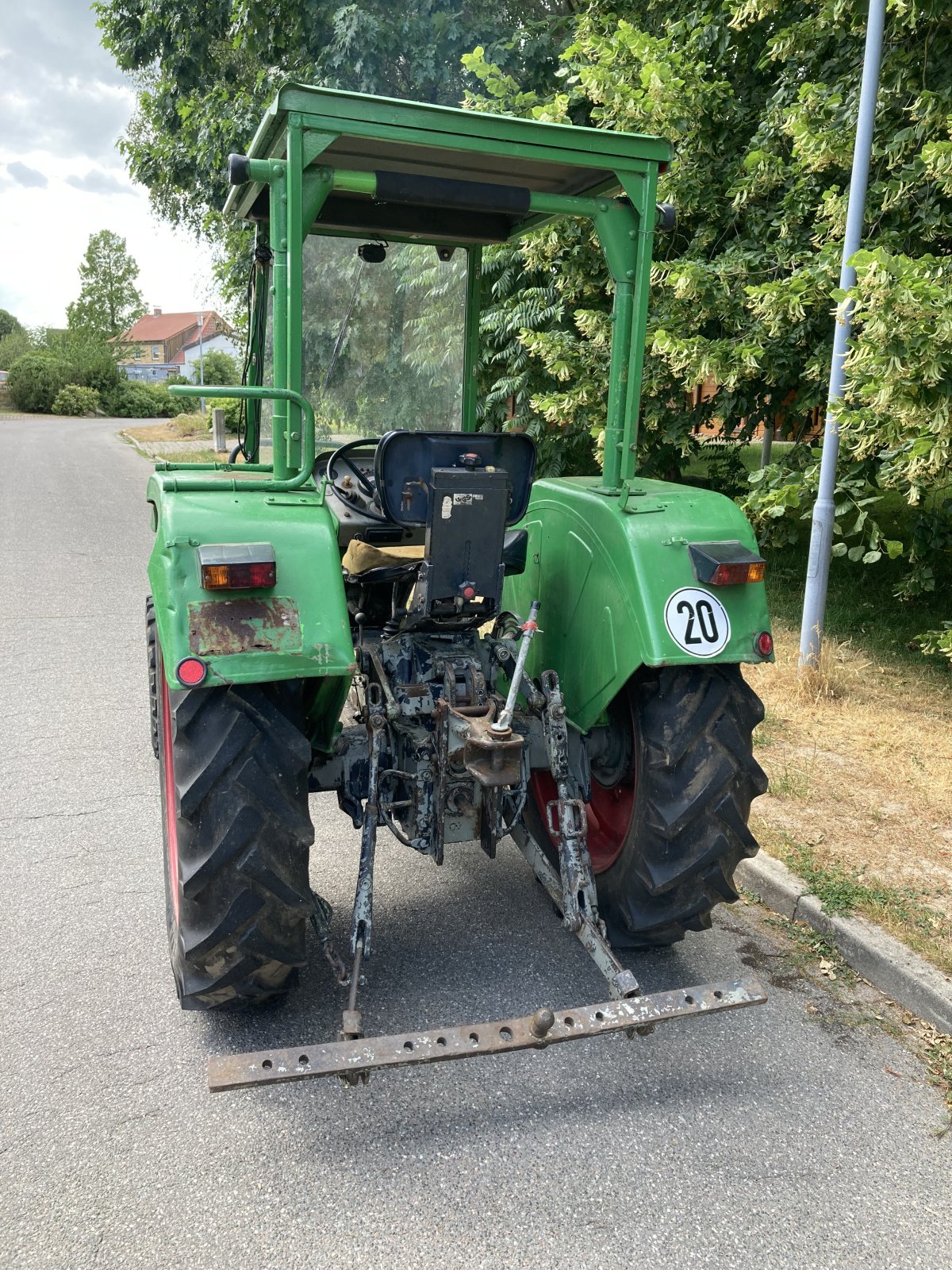 Traktor Türe ait Deutz D 4006, Gebrauchtmaschine içinde Riepsdorf (resim 3)