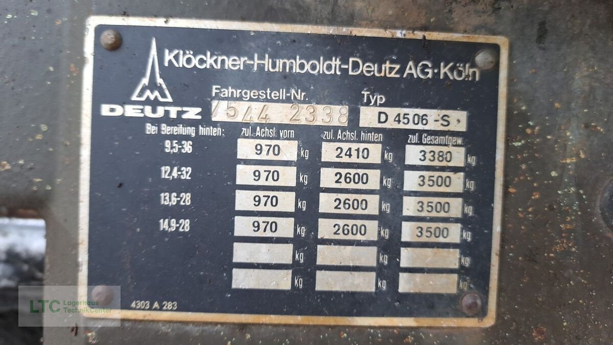 Traktor tipa Deutz D 45 06, Gebrauchtmaschine u Redlham (Slika 18)