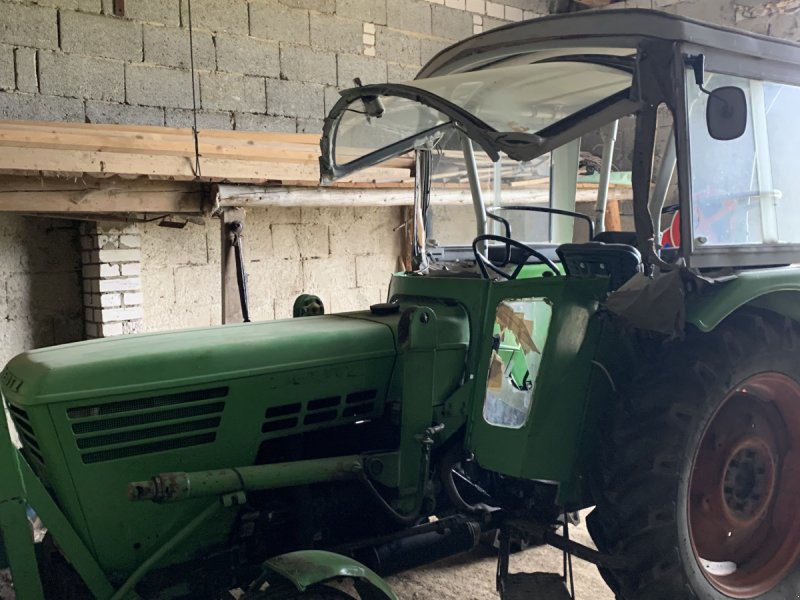 Traktor tipa Deutz D 4506 S mit Frontlader, Seitenmähwerk + Zubehör, Gebrauchtmaschine u Daiting (Slika 1)