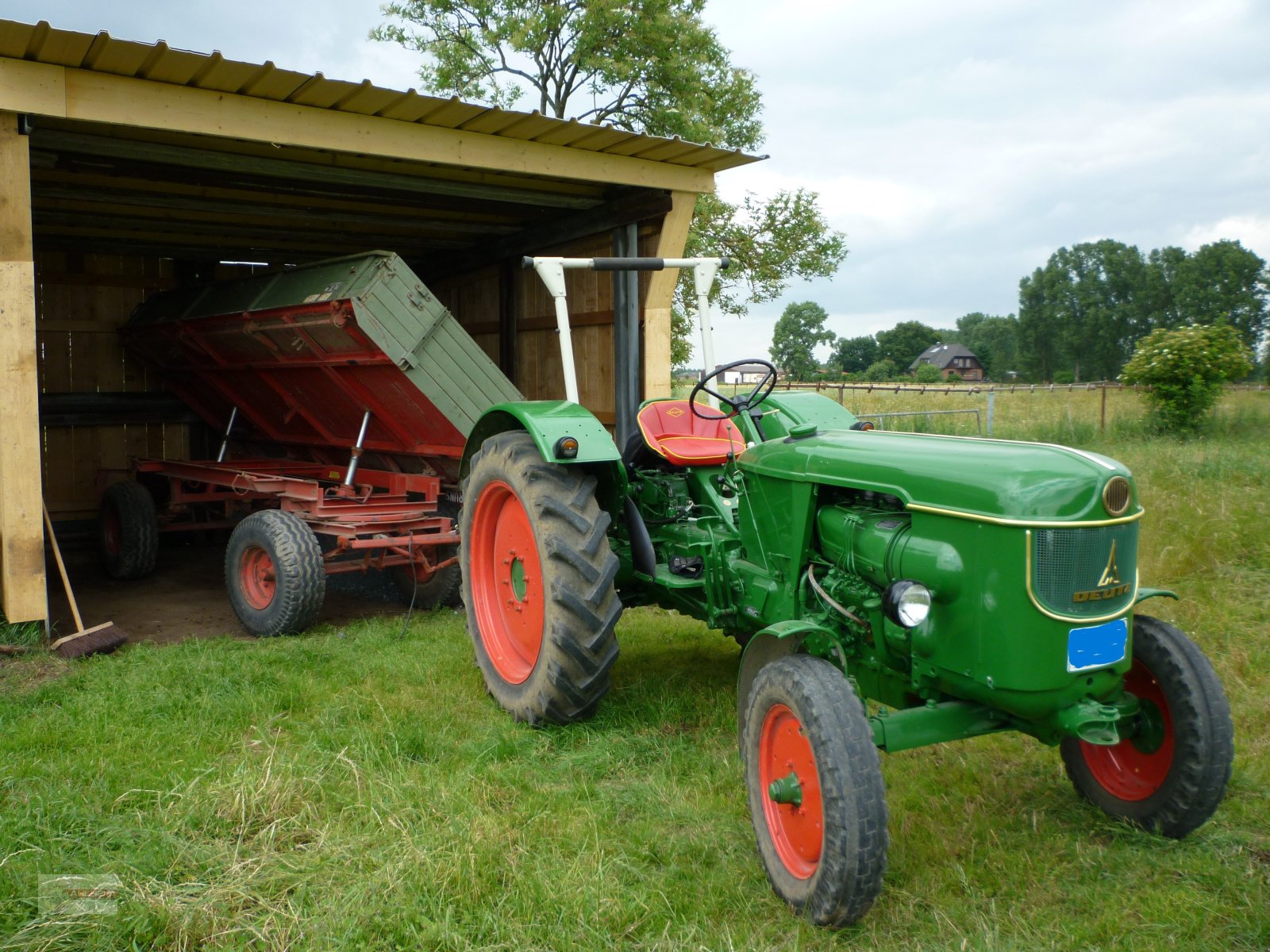 Traktor des Typs Deutz D 50, Gebrauchtmaschine in Bensheim - Schwanheim (Bild 2)