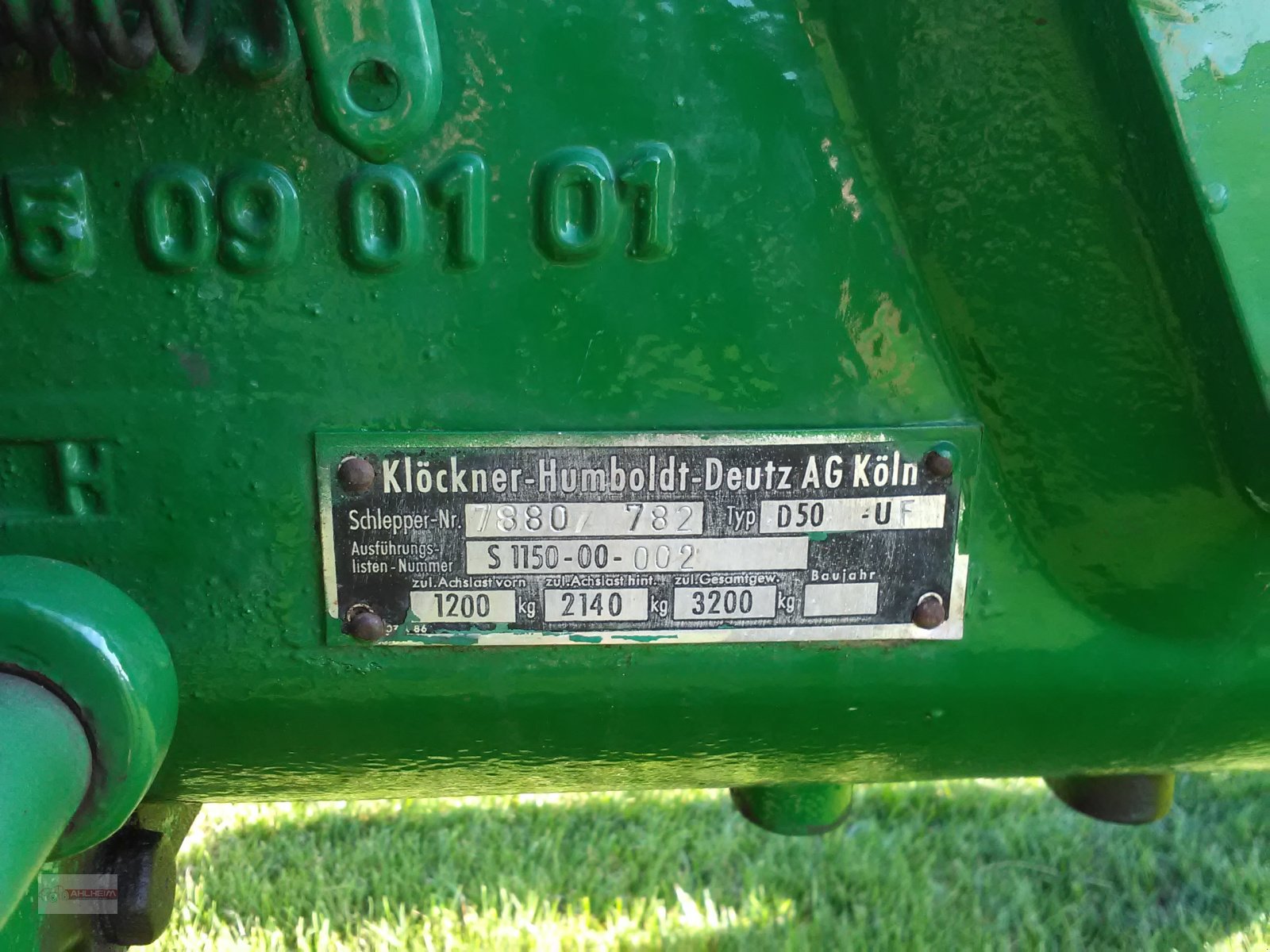 Traktor tipa Deutz D 50, Gebrauchtmaschine u Bensheim - Schwanheim (Slika 5)