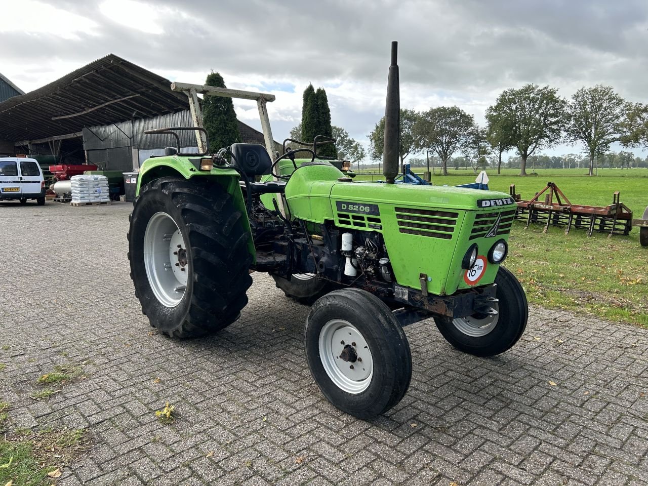 Traktor van het type Deutz D 5206, Gebrauchtmaschine in Staphorst (Foto 2)