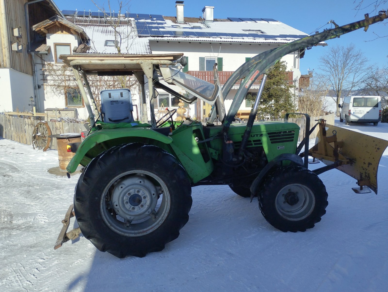 Traktor des Typs Deutz D 5206, Gebrauchtmaschine in Hopferau (Bild 1)