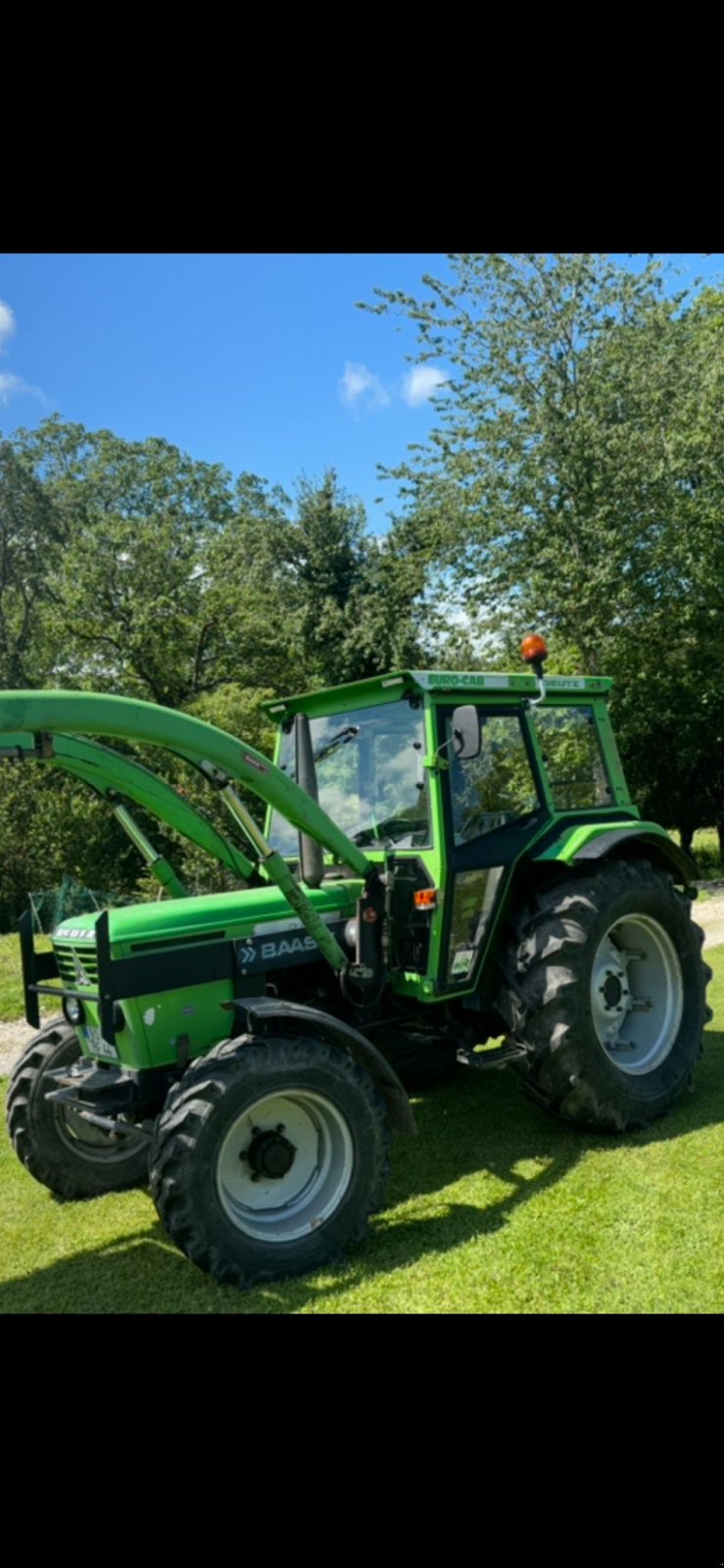 Traktor del tipo Deutz D 6206, Gebrauchtmaschine In Söchtenau (Immagine 3)