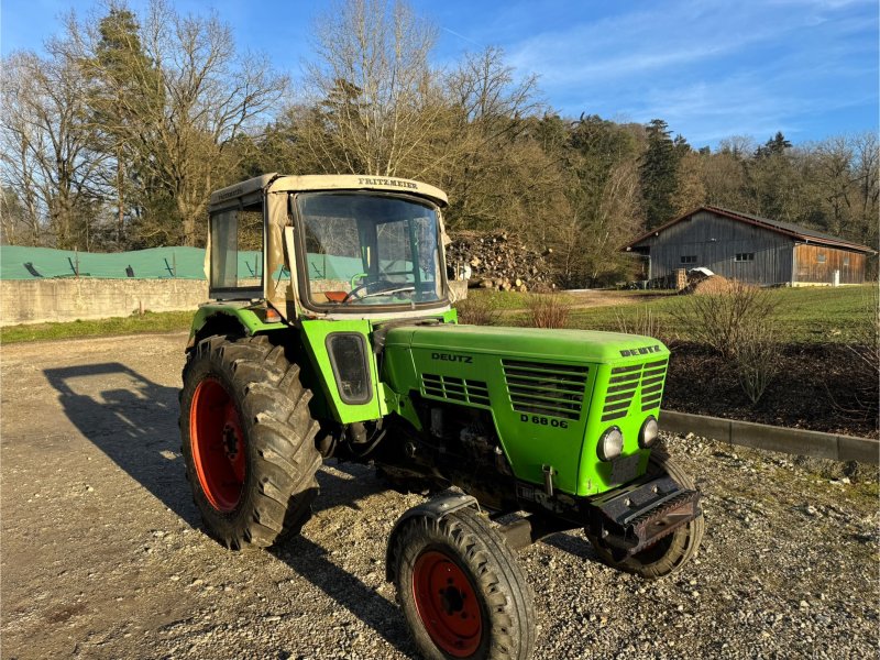 Traktor от тип Deutz D 6806, Gebrauchtmaschine в Tiefenbach (Kreis Landshut) (Снимка 1)