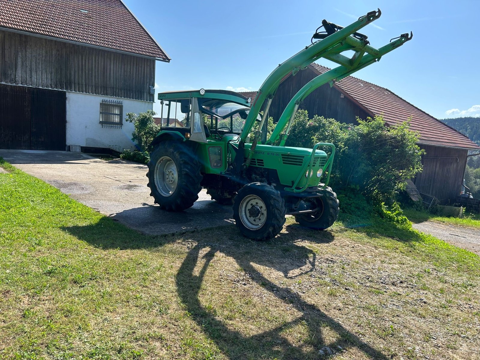 Traktor typu Deutz D 7006, Gebrauchtmaschine w Pemfling (Zdjęcie 3)