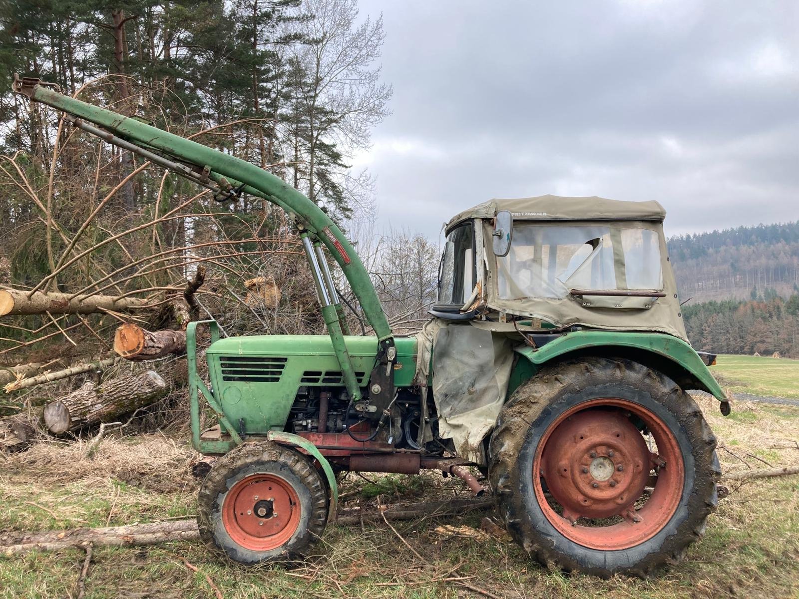 Traktor типа Deutz D5006, Gebrauchtmaschine в Mistelgau (Фотография 3)