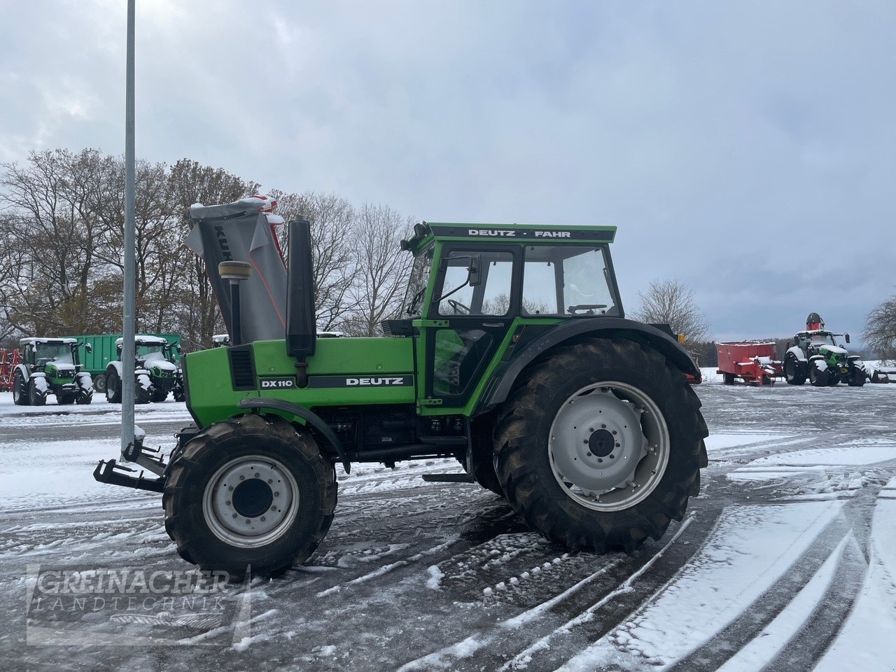 Traktor del tipo Deutz DX 110, Gebrauchtmaschine en Pfullendorf (Imagen 3)