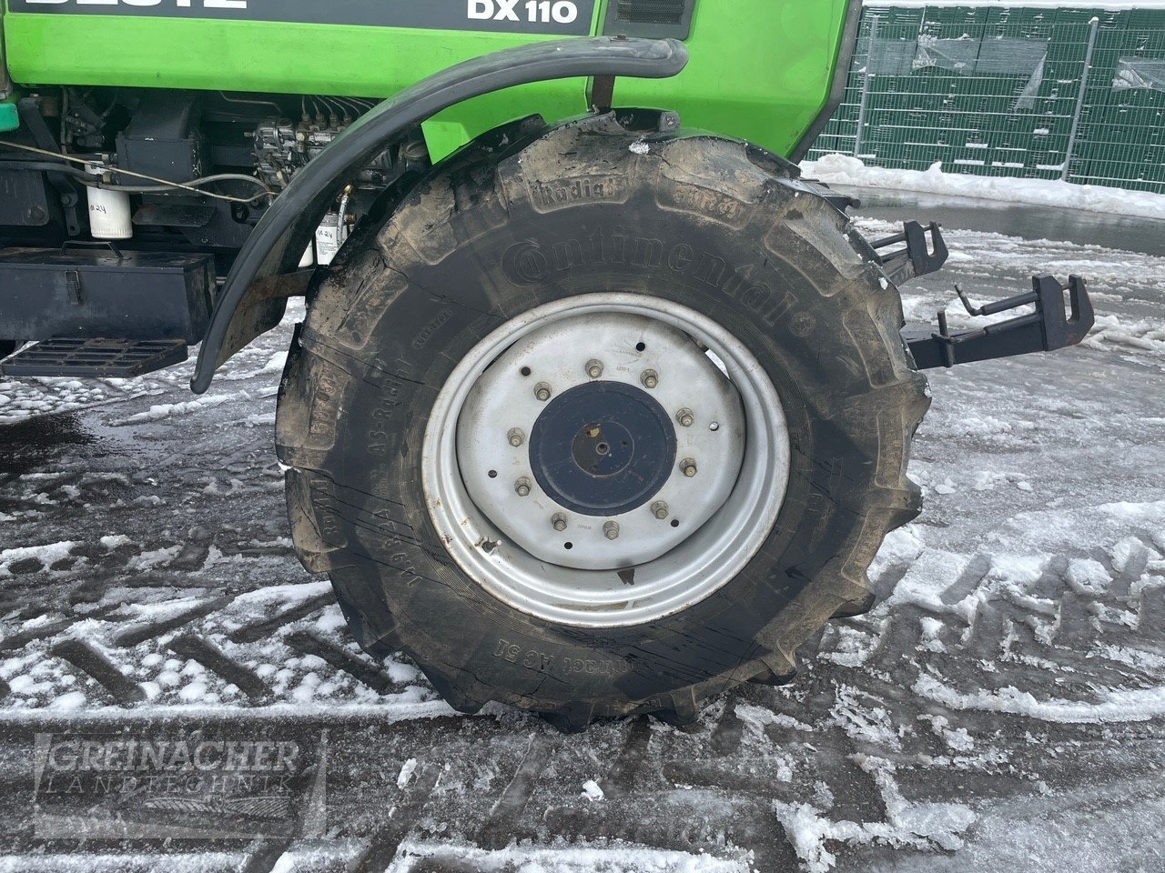 Traktor del tipo Deutz DX 110, Gebrauchtmaschine en Pfullendorf (Imagen 7)