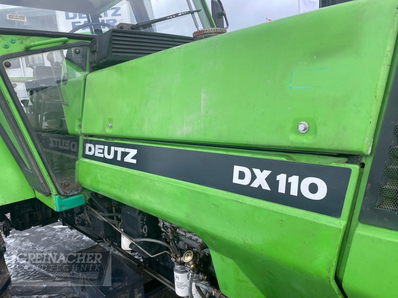 Traktor del tipo Deutz DX 110, Gebrauchtmaschine en Pfullendorf (Imagen 8)