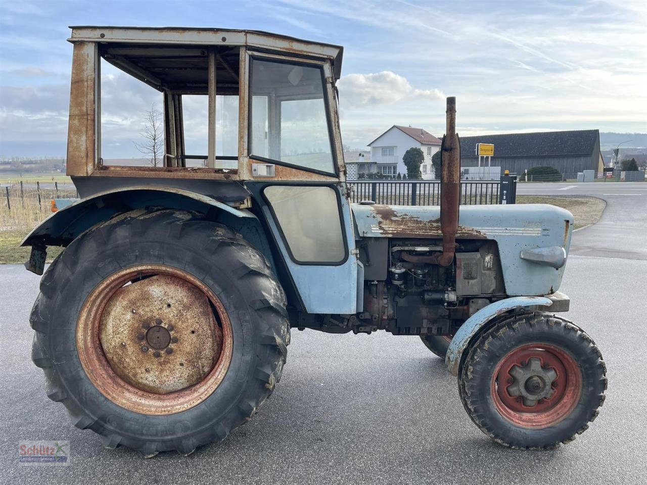 Traktor Türe ait Eicher 3553 Erstbesitz, Gebrauchtmaschine içinde Schierling (resim 7)