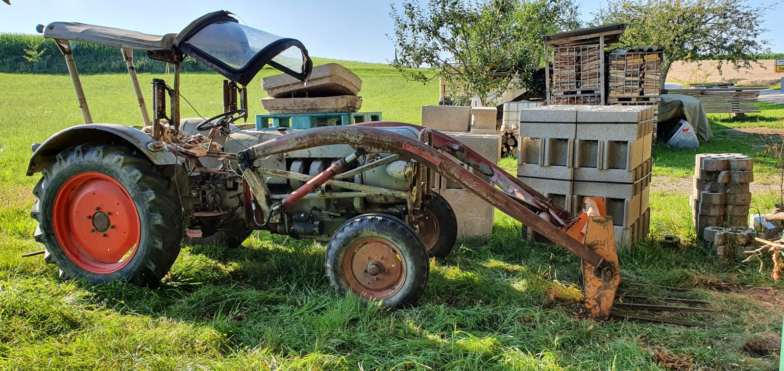 Traktor del tipo Eicher EM 200 Tiger, Gebrauchtmaschine en Höslwang (Imagen 1)