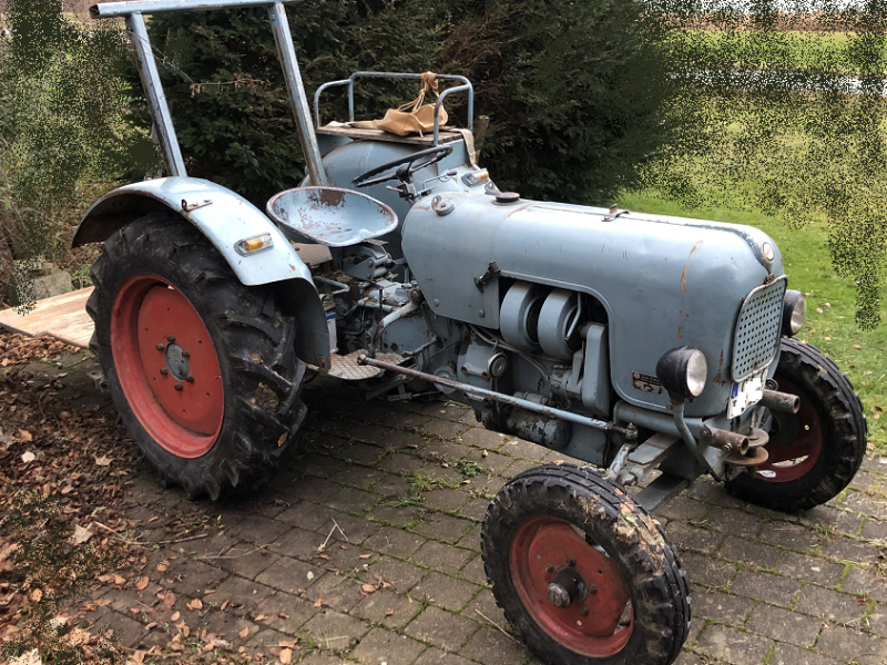 Traktor van het type Eicher Tiger EM 200, Gebrauchtmaschine in Waltenhofen (Foto 1)