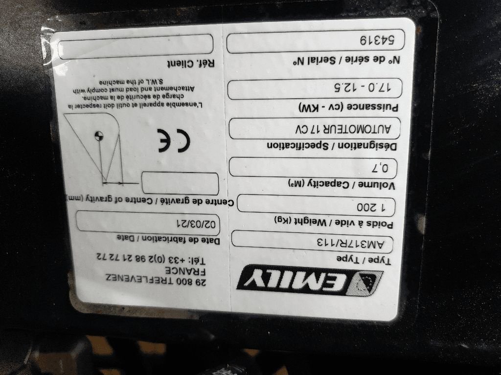 Traktor of the type Emily AM 317, Gebrauchtmaschine in DOMFRONT (Picture 6)