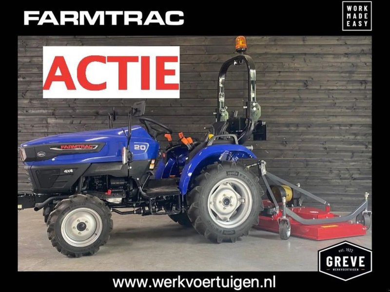 Traktor tipa Farmtrac FT20MT 4 x 4 inclusief Garmech cirkelmaaier *ACTIE*, Neumaschine u Denekamp