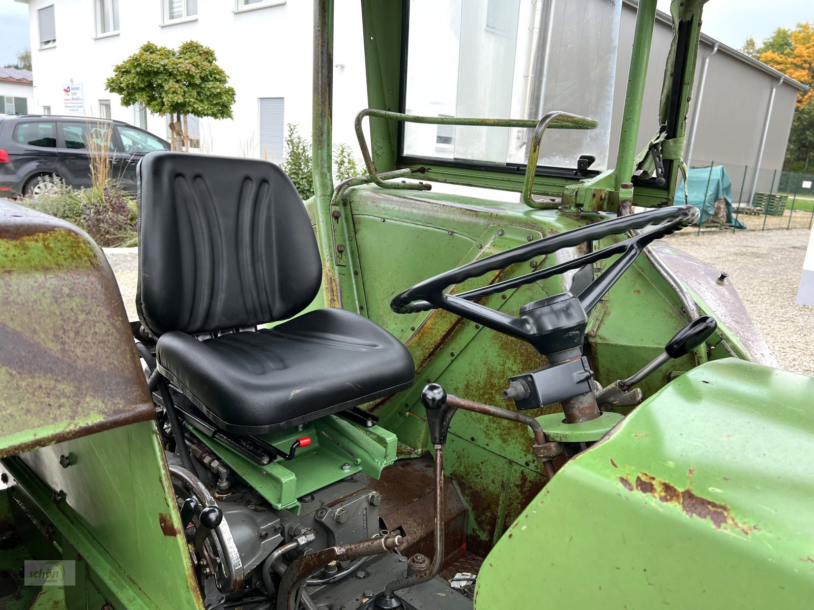 Traktor del tipo Fendt 105 S Turbomatik mit Servolenkung und 1 dw und 1 ew Steuergerät, Gebrauchtmaschine In Burgrieden (Immagine 13)