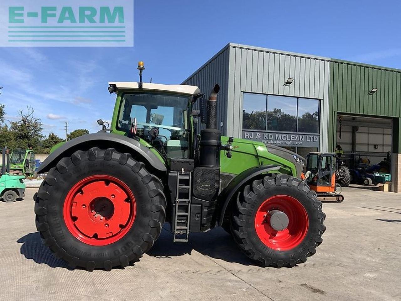 Traktor Türe ait Fendt 1050 profi plus tractor (st20648), Gebrauchtmaschine içinde SHAFTESBURY (resim 2)