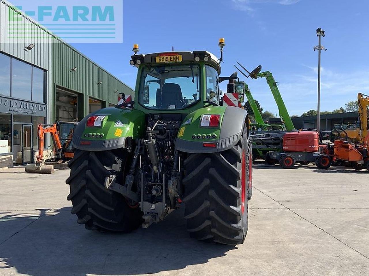 Traktor Türe ait Fendt 1050 profi plus tractor (st20648), Gebrauchtmaschine içinde SHAFTESBURY (resim 5)