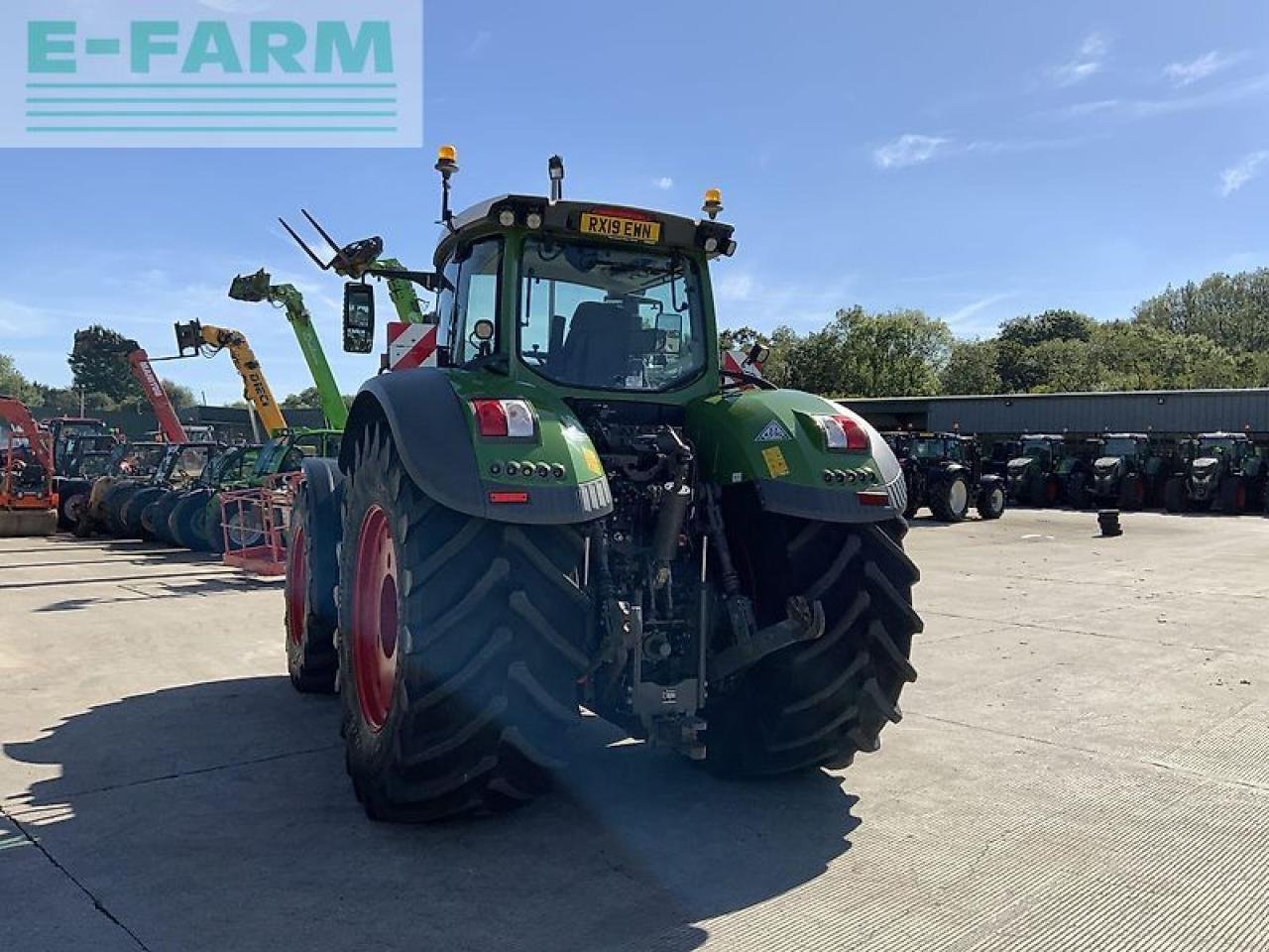 Traktor Türe ait Fendt 1050 profi plus tractor (st20648), Gebrauchtmaschine içinde SHAFTESBURY (resim 8)